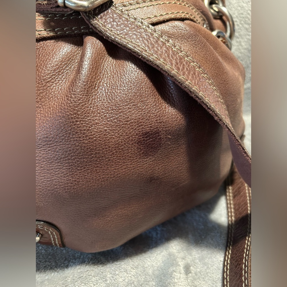 Fossil Genuine Leather Crossbody Bag - Picture 5 of 10